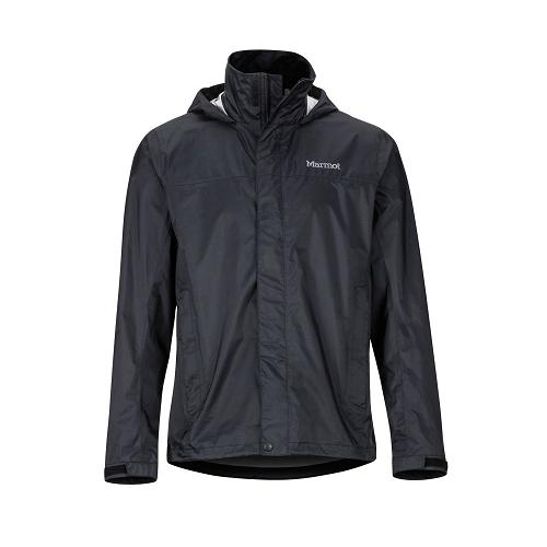 Marmot Rain Jacket Black NZ - PreCip Eco Jackets Mens NZ7328914